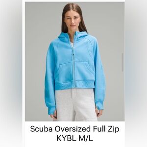 Lululemon Scuba Blue Hoodie